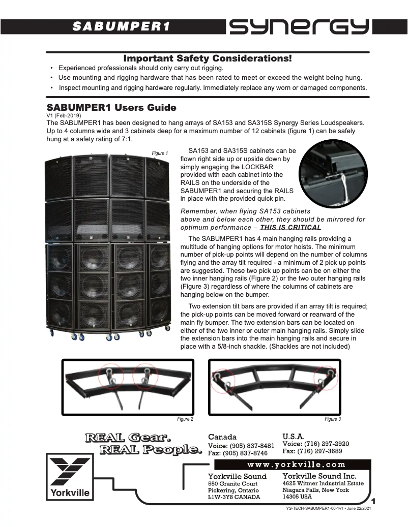 Image de la première page du manuel de l'appareil SABUMPER1