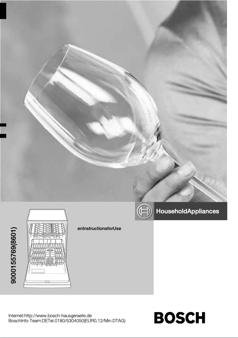 Page n°1 - Manuel utilisateur Bosch SGS44E28