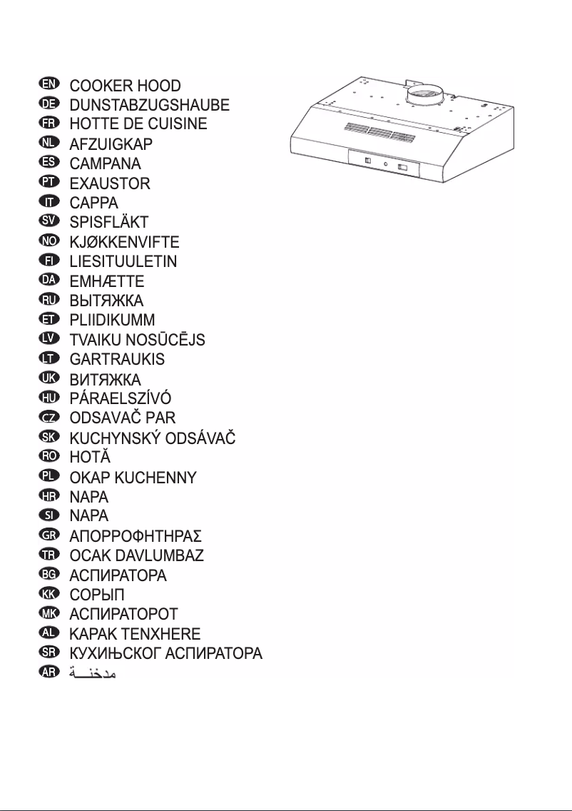 Page n°1 - Manuel utilisateur Faber TCH04 BK16A 741