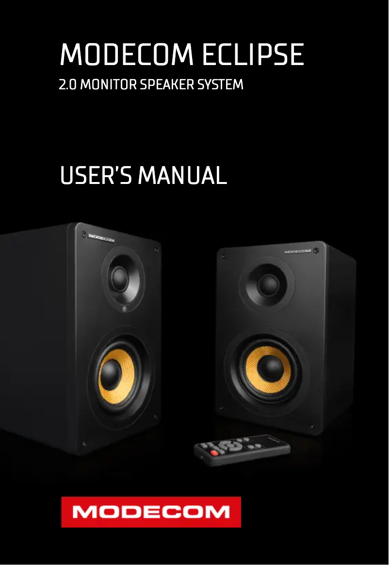 Página 1 del manual Manual de usuario ModeCom Eclipse 60