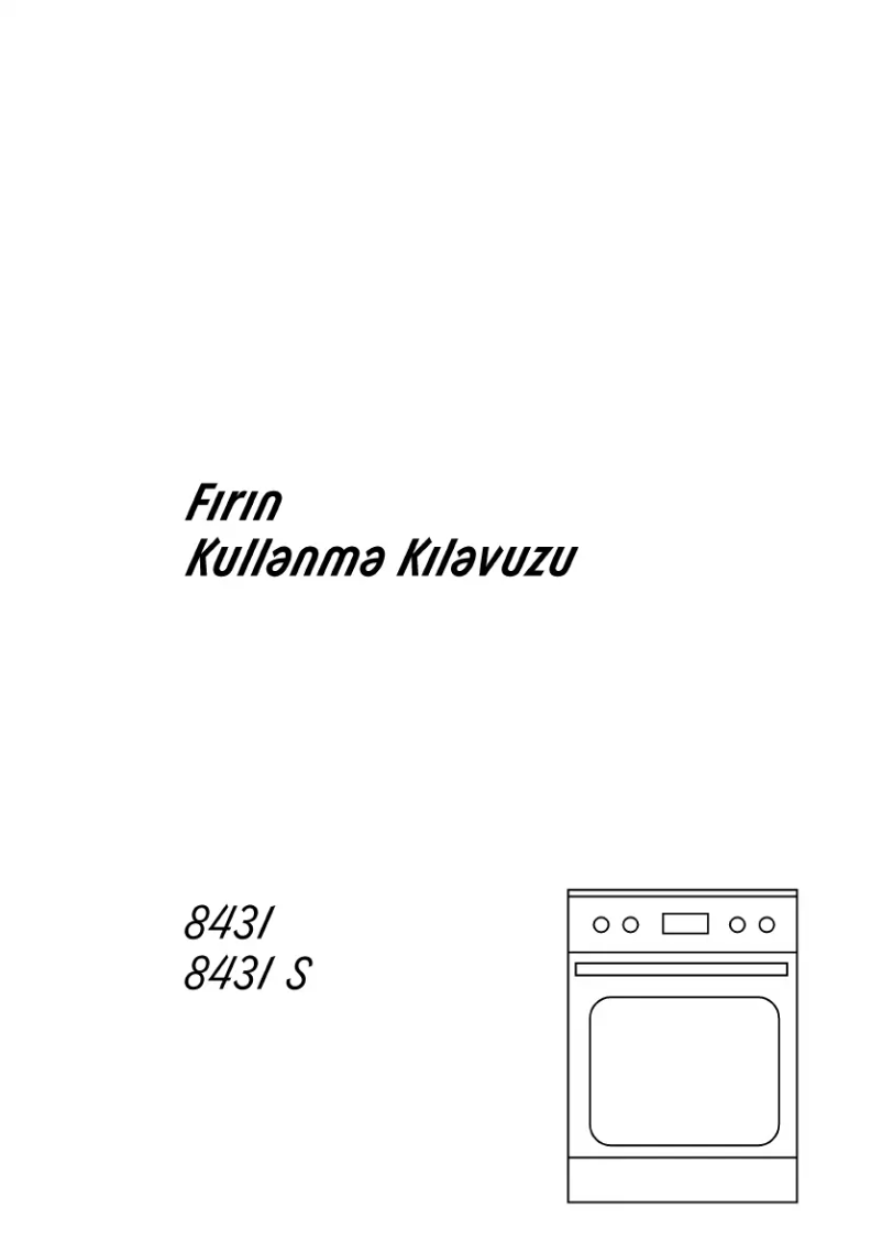 Page n°1 - Manuel utilisateur Arçelik 8431