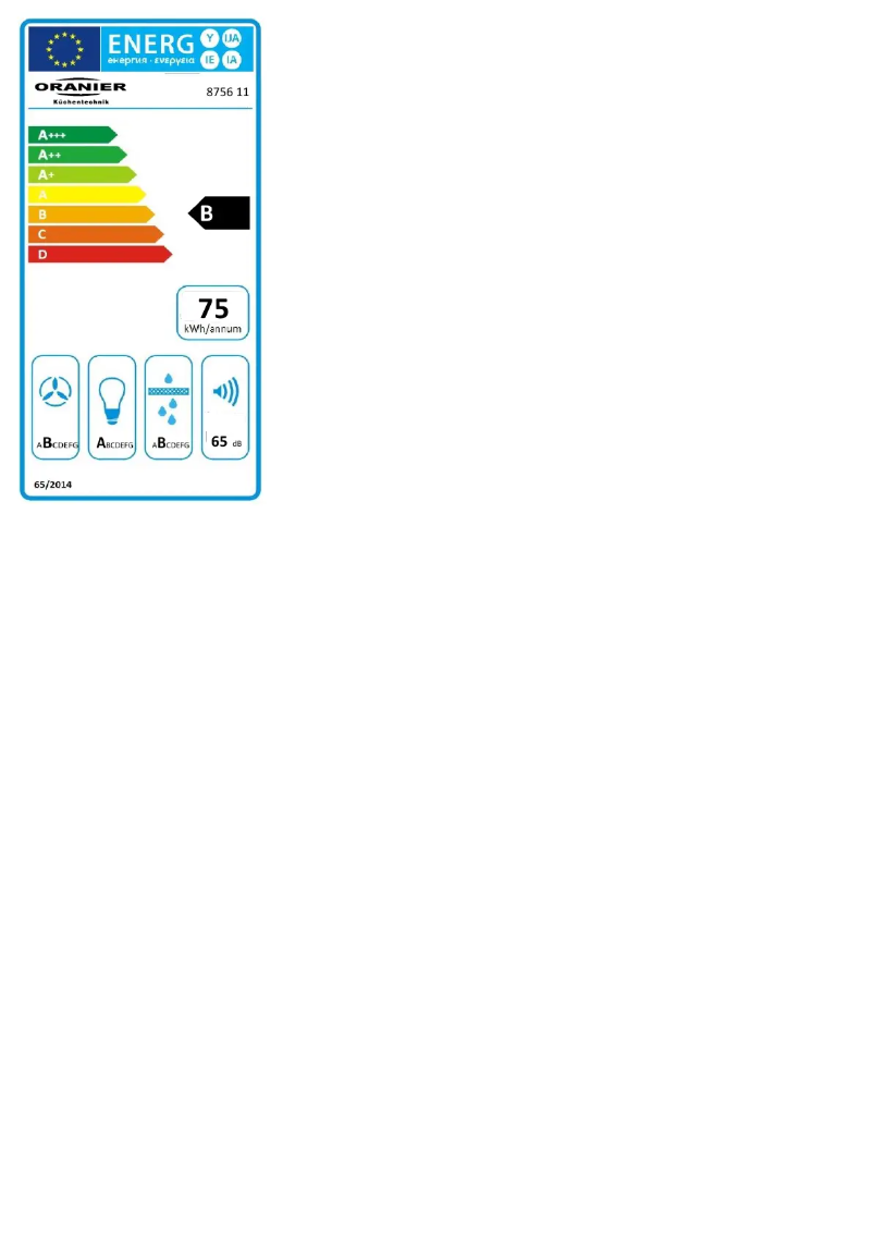 Page 1 de la notice Manuel utilisateur Oranier Modula E