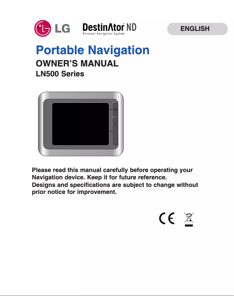 Page n°1 - Manuel utilisateur LG LAN-B360E21