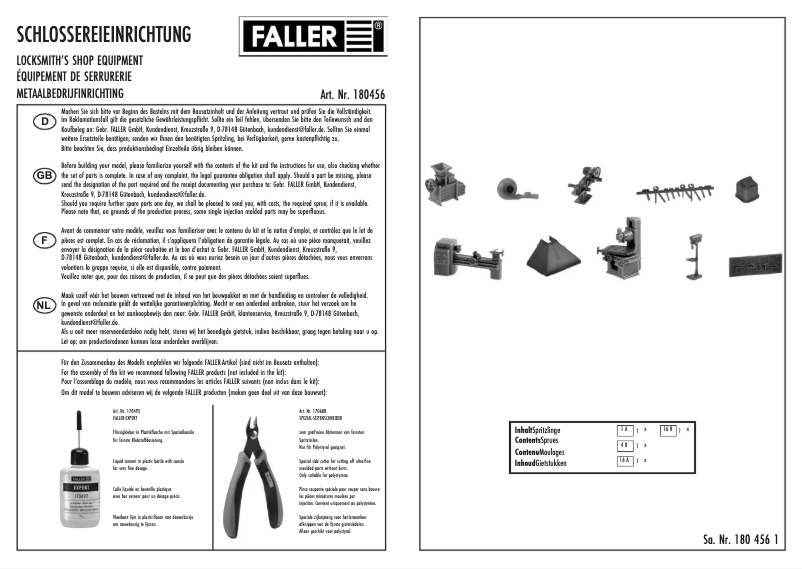 Image de la première page du manuel de l'appareil 180456