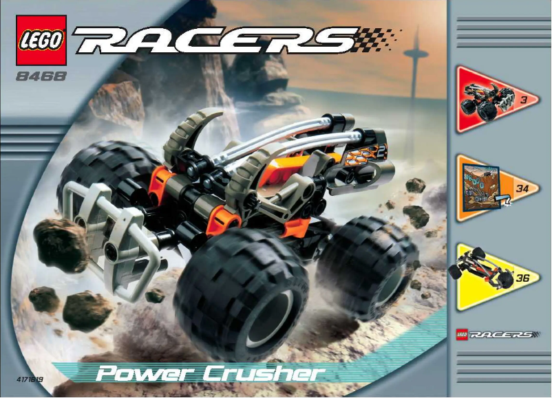 Page n°1 - Manuel utilisateur Lego Power Crusher