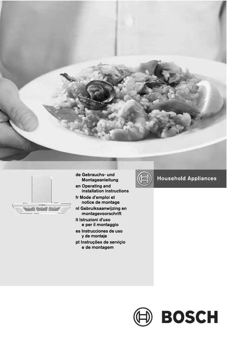 Página 1 del manual Manual de usuario Bosch DKE985T