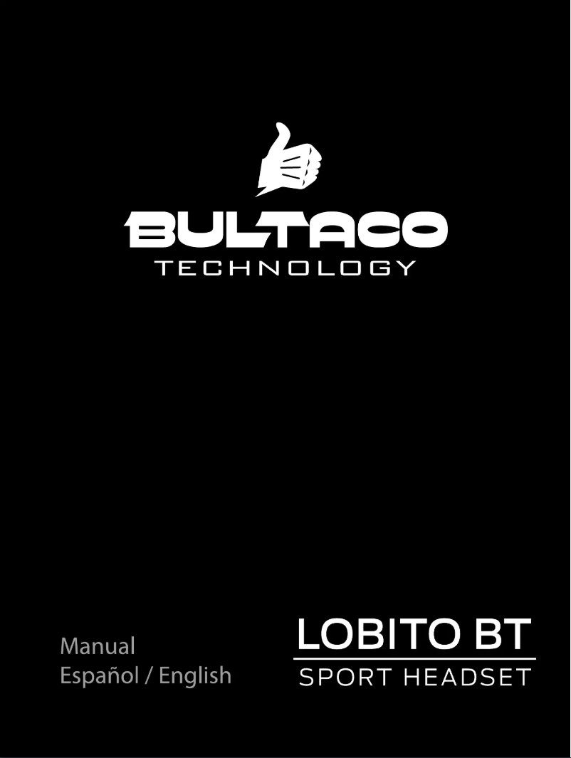 Página 1 del manual Manual de usuario Bultaco Technology Lobito BT Sport