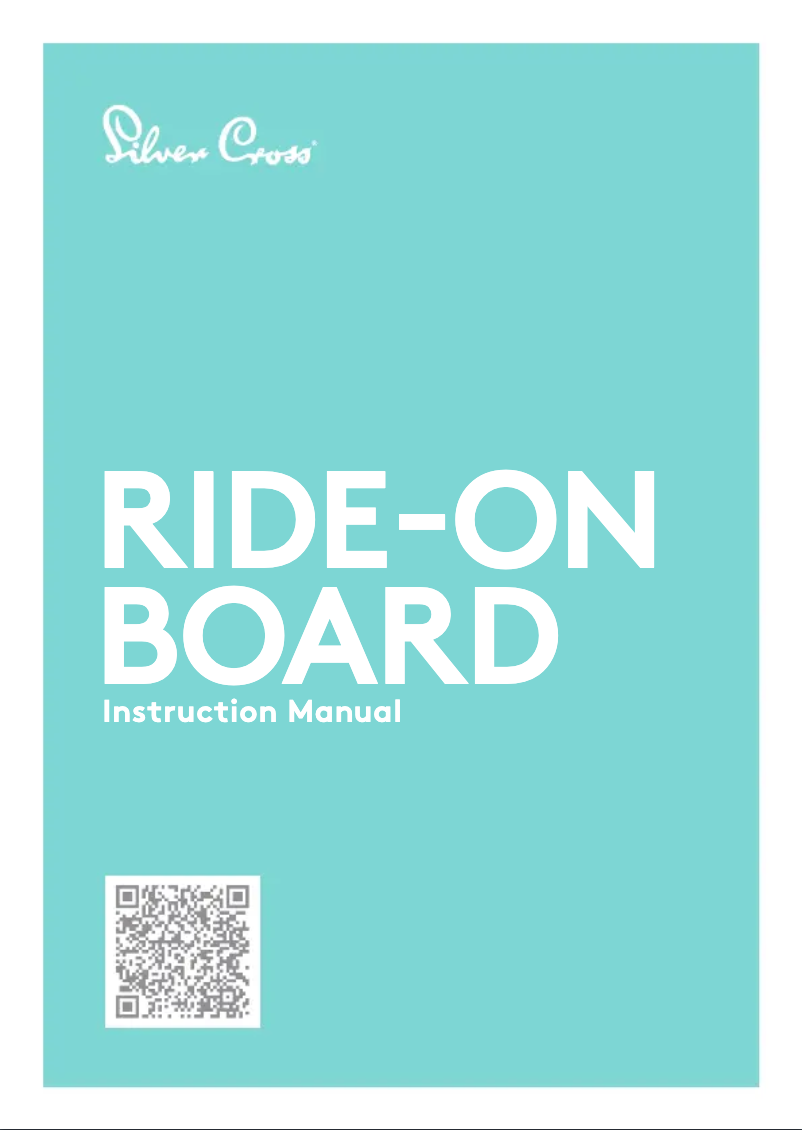 Page n°1 - Manuel utilisateur Silver Cross Reef Ride-On Board