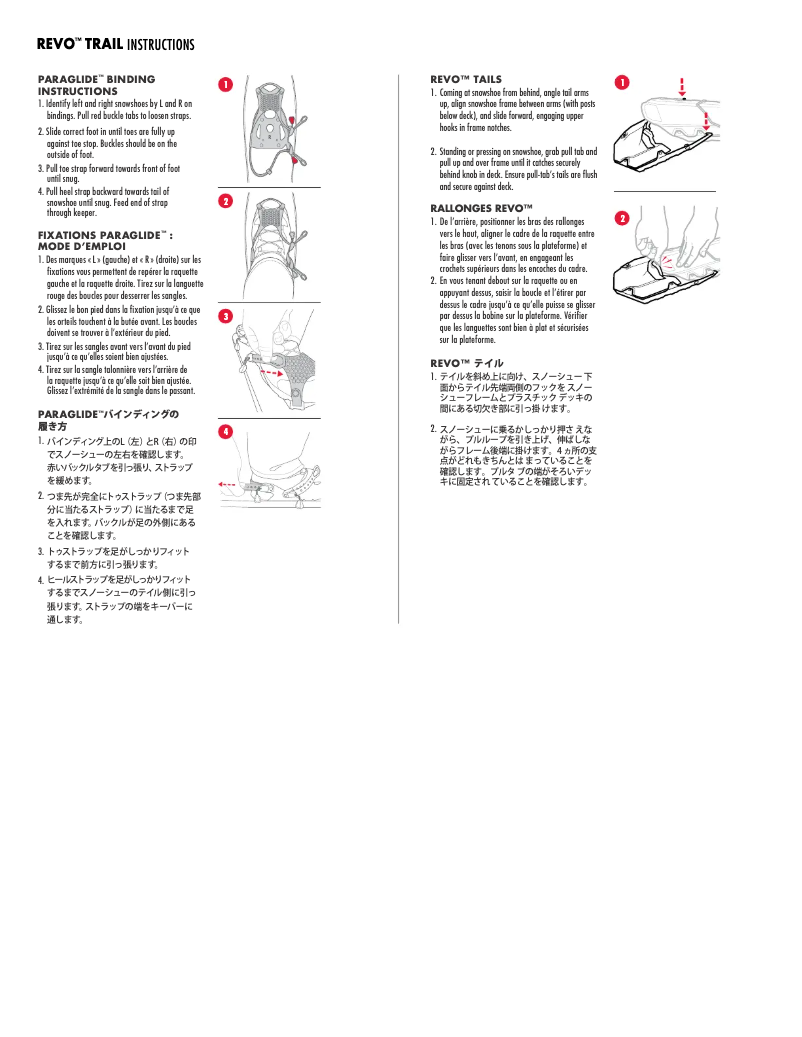 Page 1 of the manual User Manual MSR Revo
