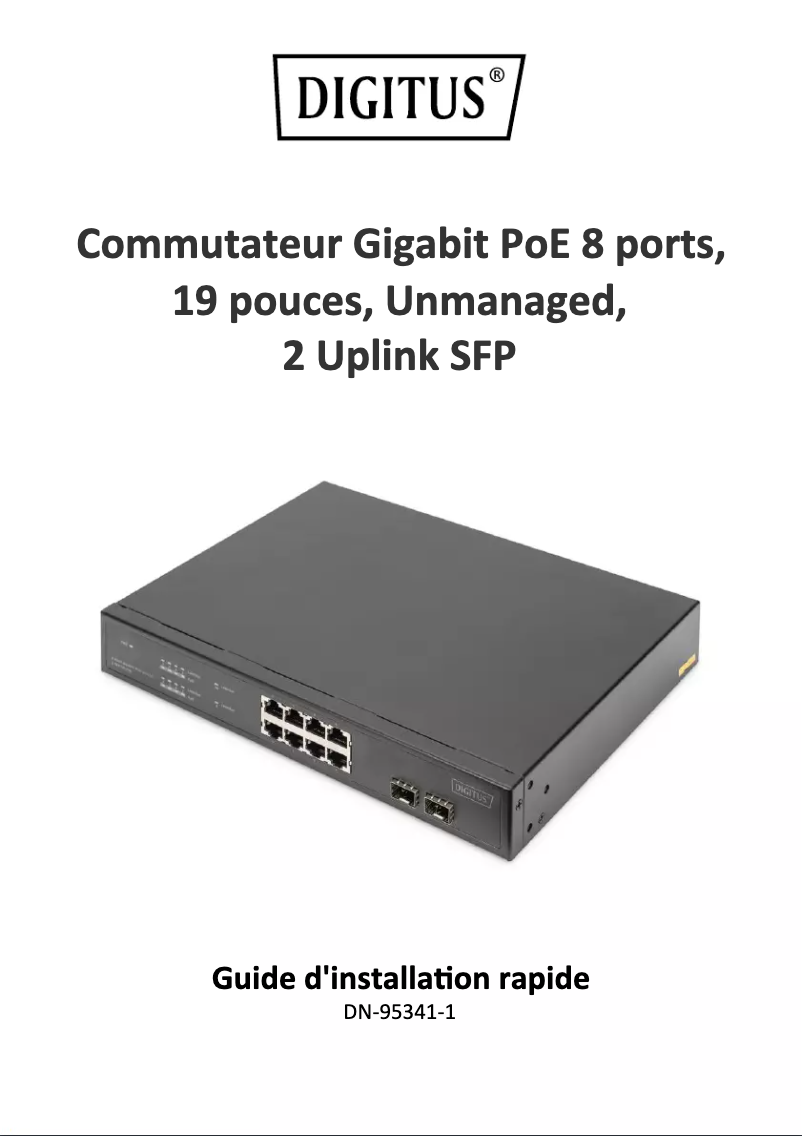 Page n°1 - Manuel utilisateur Digitus DN-95341-1
