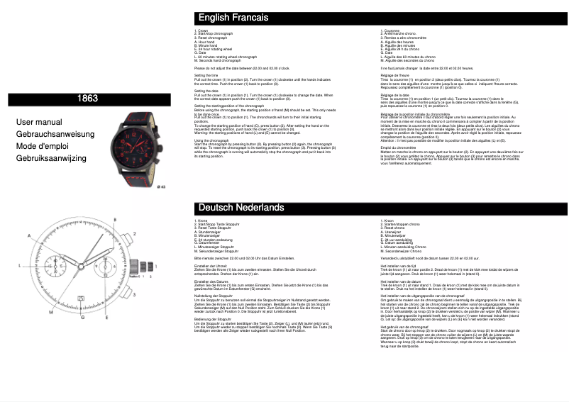 Page n°1 - Manuel utilisateur Davis Aviamatic 2 1863