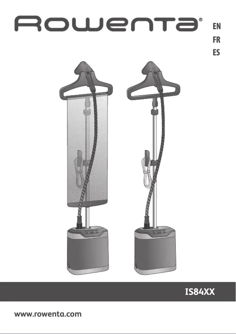 Page 1 de la notice Manuel utilisateur Rowenta Pro Precision DG8421