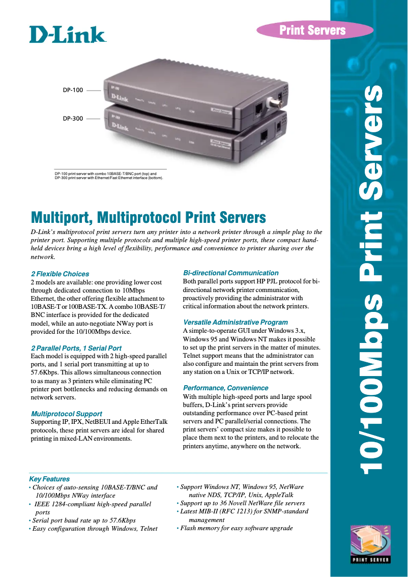 Image de la première page du manuel de l'appareil DP-100