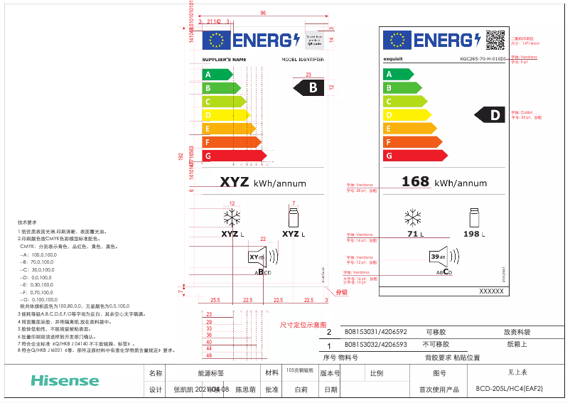 Page 1 de la notice Manuel utilisateur Exquisit KGC265-70-H-010DI