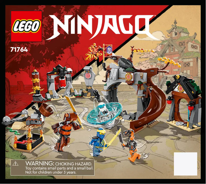 Image de la première page du manuel de l'appareil Ninjago 71764