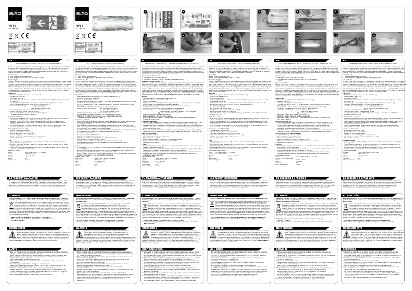 Page 1 de la notice Manuel utilisateur Smartwares 01.586.18