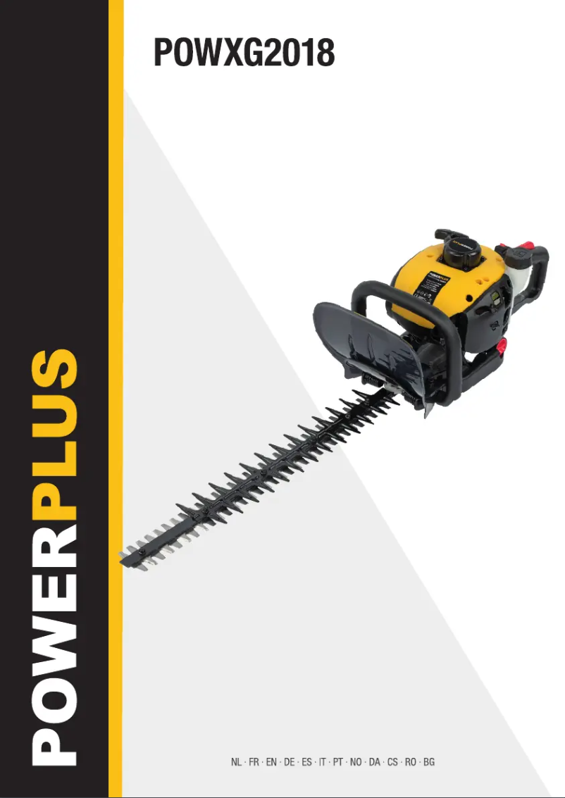 Image de la première page du manuel de l'appareil POWXG2018