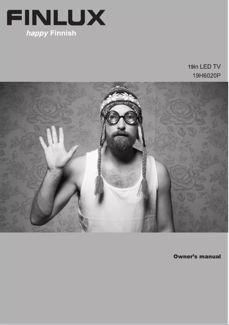 Page 1 de la notice Manuel utilisateur Finlux 19H6020P