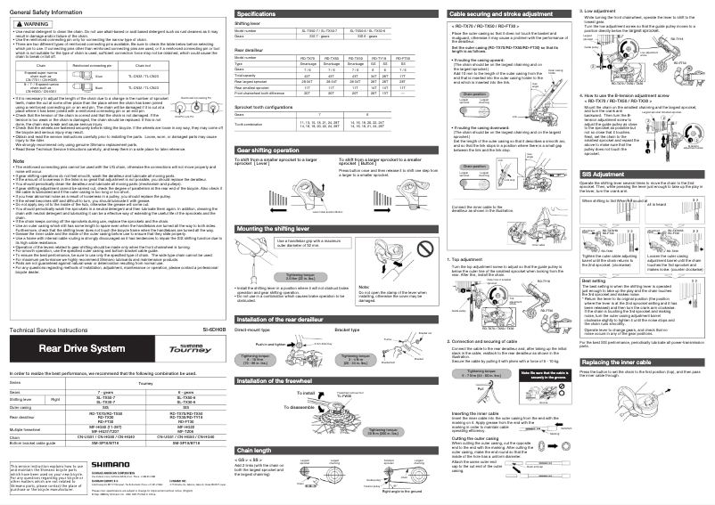 Image de la première page du manuel de l'appareil MF-HG37