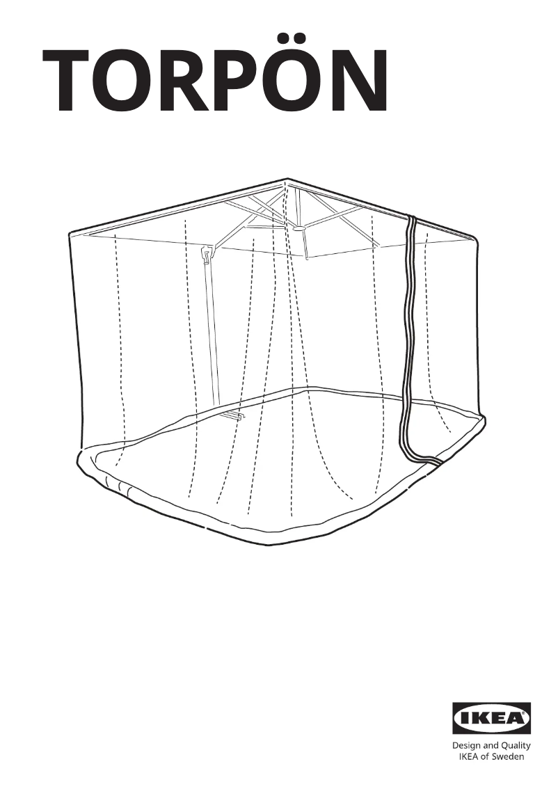 Page 1 de la notice Manuel utilisateur Ikea TORPÖN 805.651.51