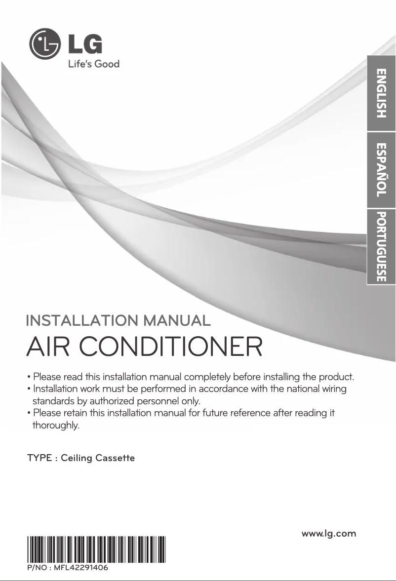 Página 1 del manual Manual de usuario LG LTNC182QLE0