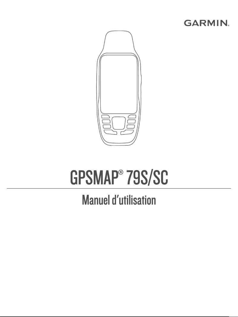 Image de la première page du manuel de l'appareil GPSMAP 79s