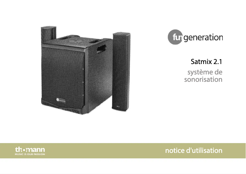 Página 1 del manual Manual de usuario Fun Generation Satmix 2.1