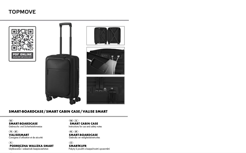 Page 1 de la notice Manuel utilisateur Topmove IAN 313856