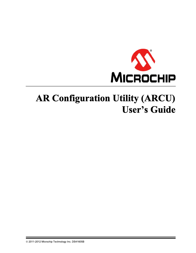 Página 1 del manual Manual de usuario Microchip AR1100BRD