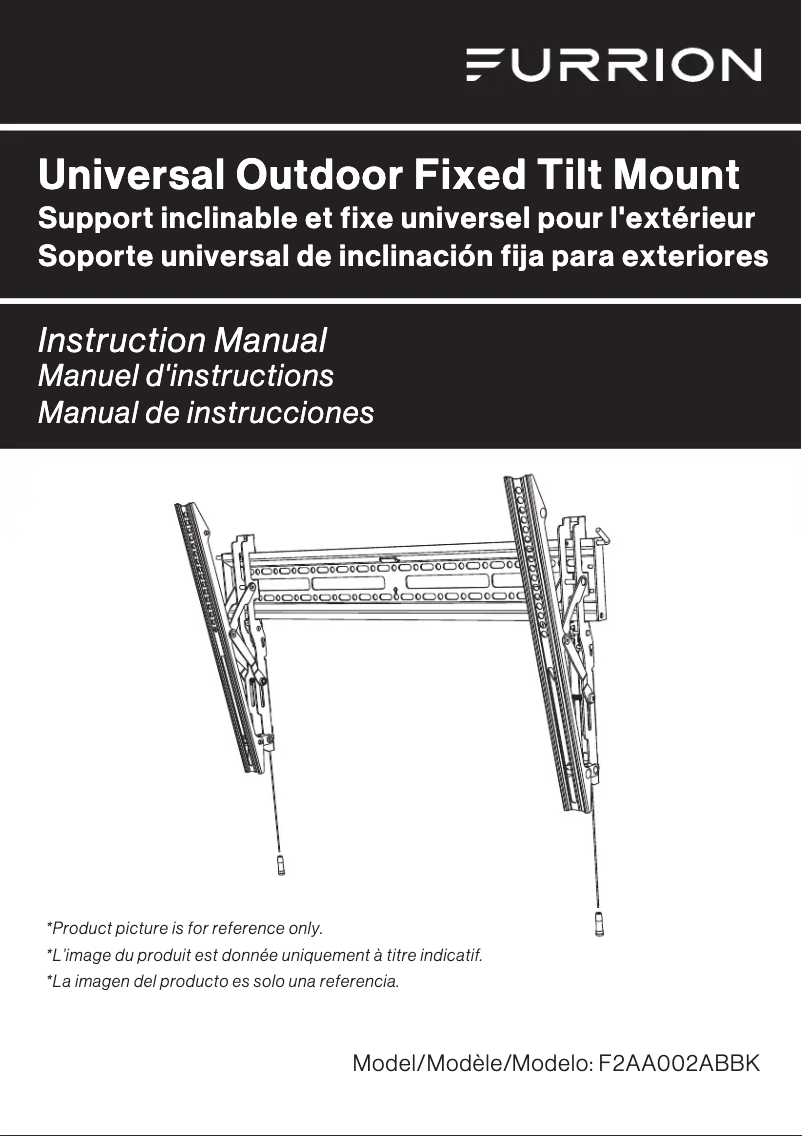 Page 1 de la notice Manuel utilisateur Furrion F2AA002ABBK