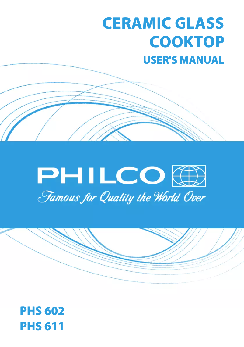 Page n°1 - Manuel utilisateur Philco PHS 611