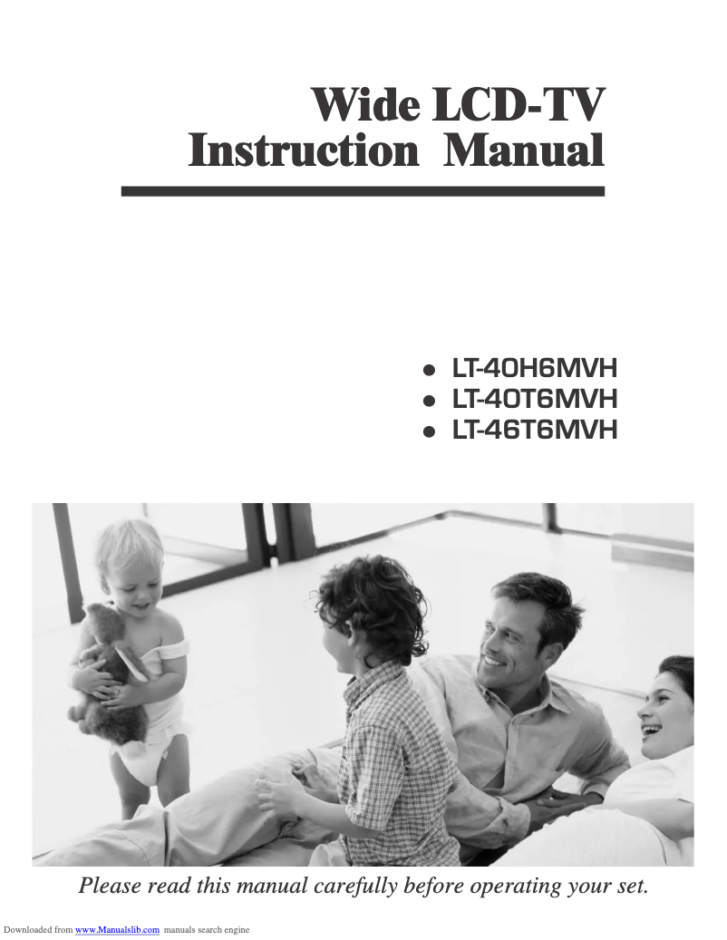 Page n°1 - Manuel utilisateur DiBOSS LT-40H6MVH