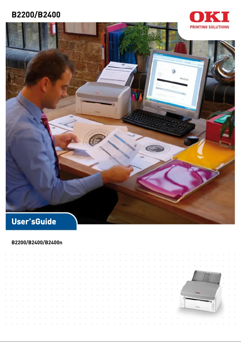 Image de la première page du manuel de l'appareil B2200