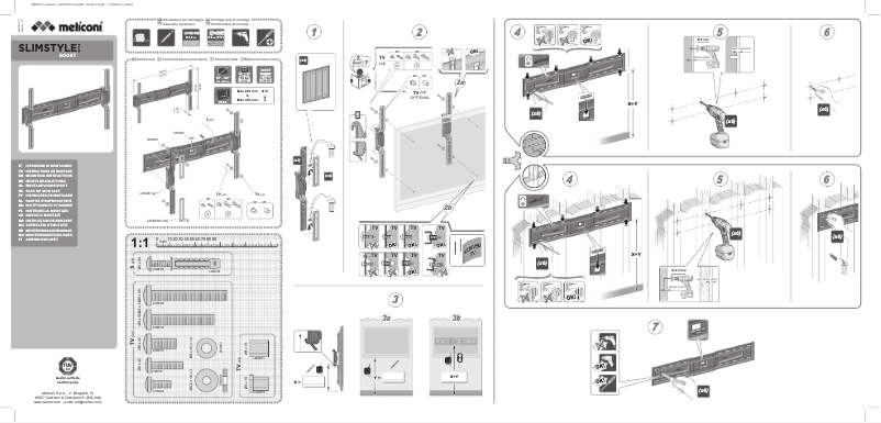 Página 1 del manual Manual de usuario Meliconi Slimstyle PLUS 600 ST
