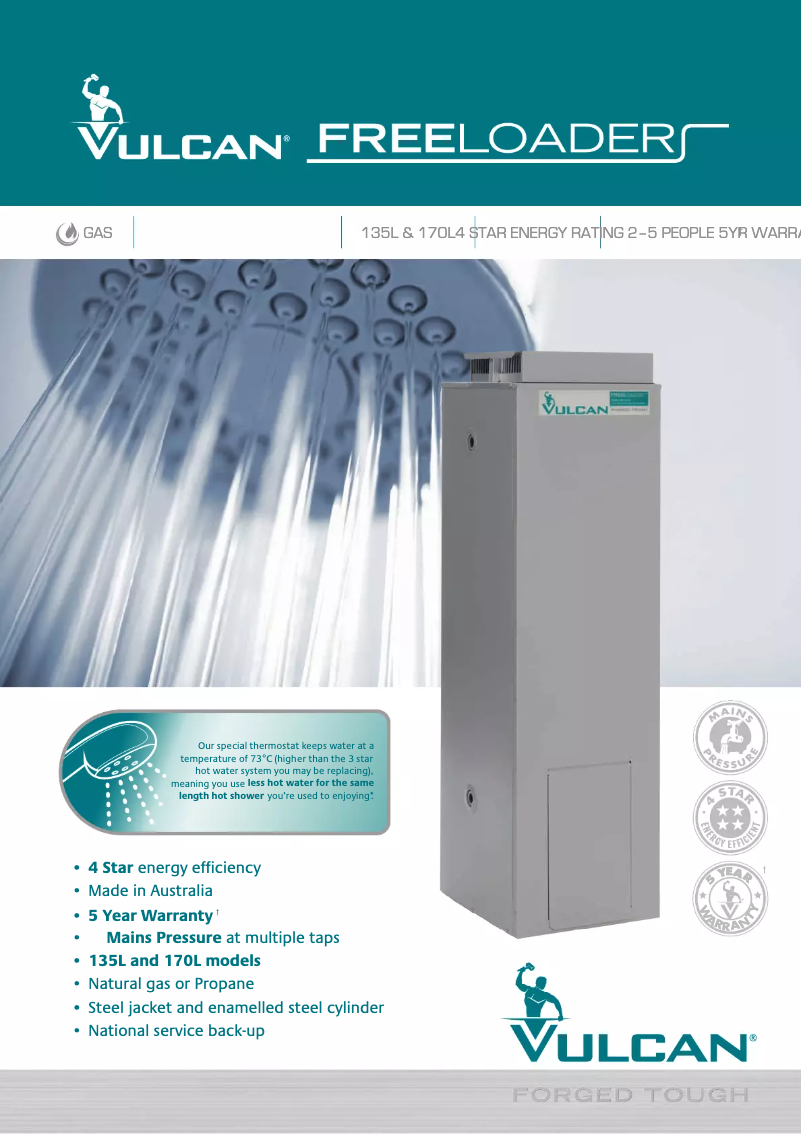 Image de la première page du manuel de l'appareil Freeloader 170L