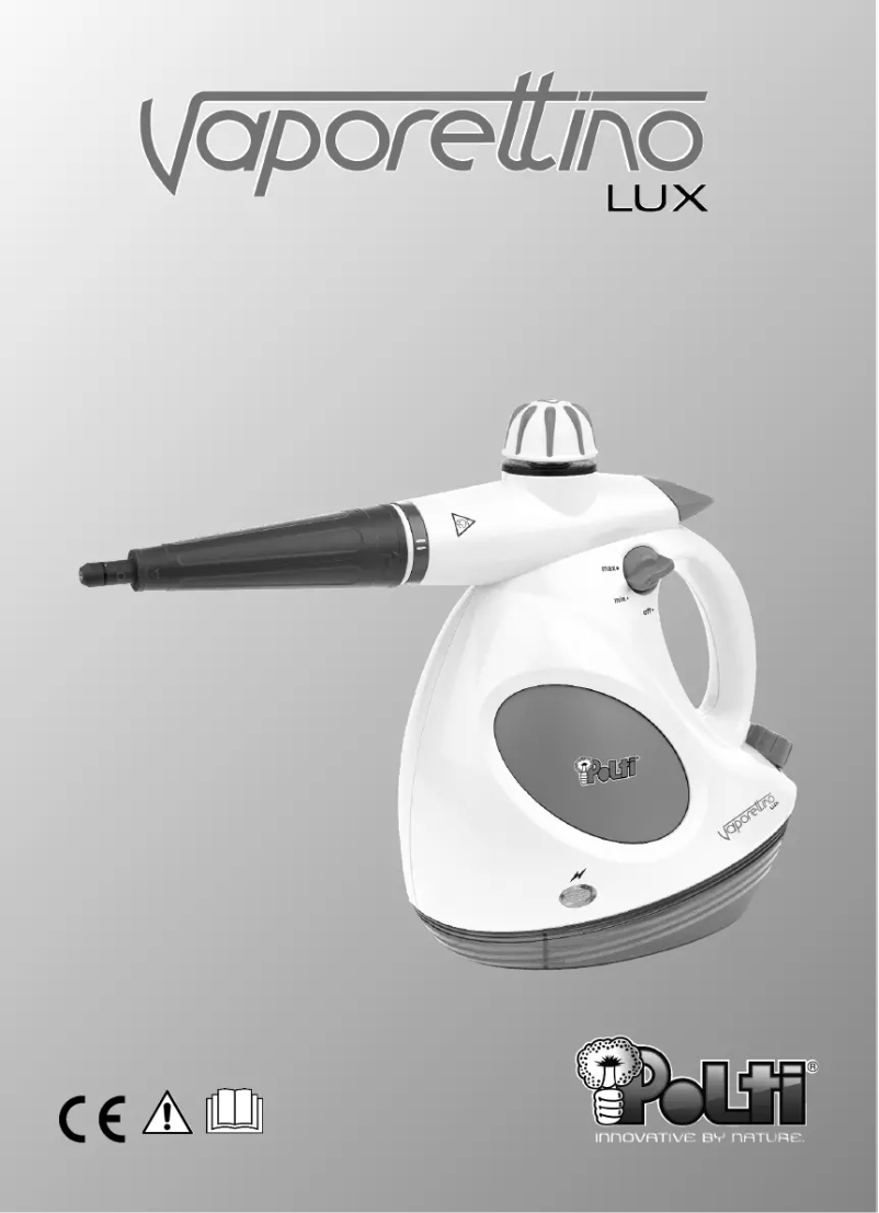 Page 1 de la notice Manuel utilisateur Polti PGGB0006