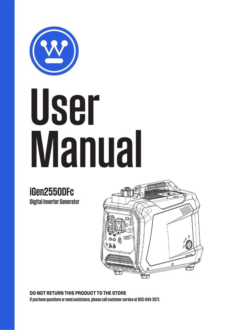 Image de la première page du manuel de l'appareil iGen2550DFc