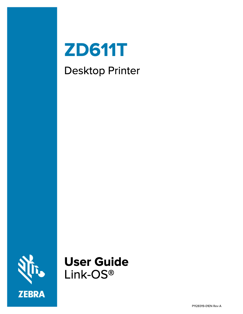 Image de la première page du manuel de l'appareil ZD611