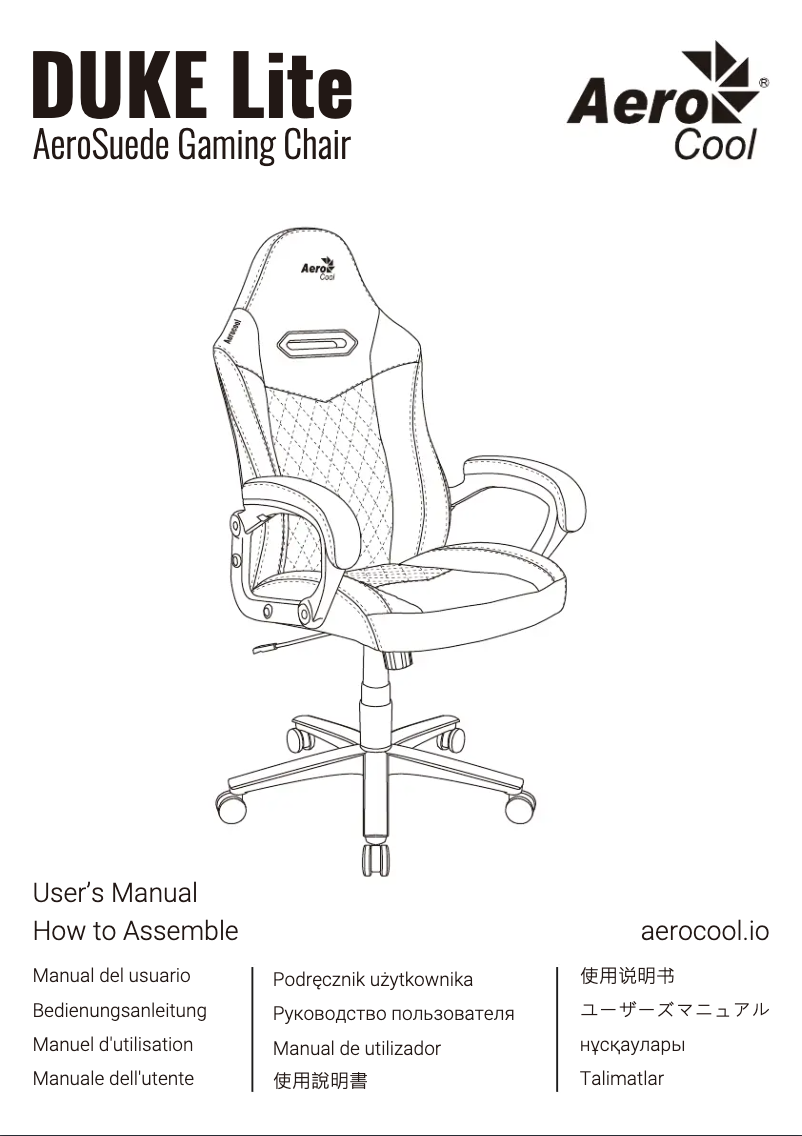 Image de la première page du manuel de l'appareil DUKE Lite