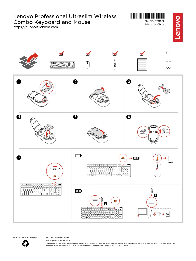 Image de la première page du manuel de l'appareil 4X30T25791