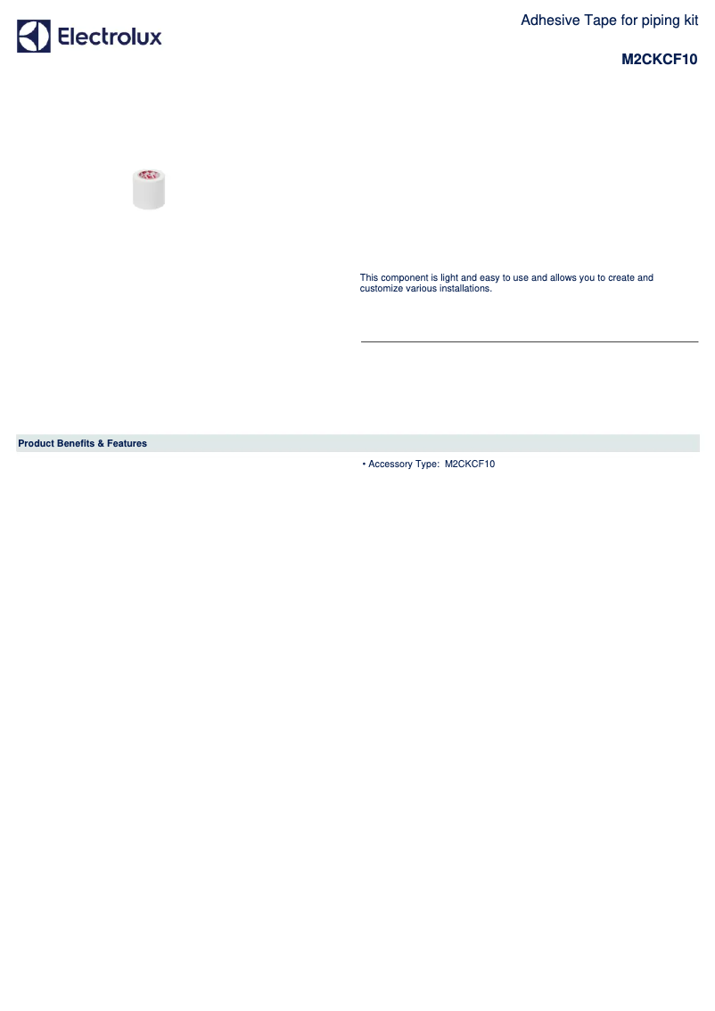 Page 1 de la notice Manuel utilisateur AEG M2CKCF10