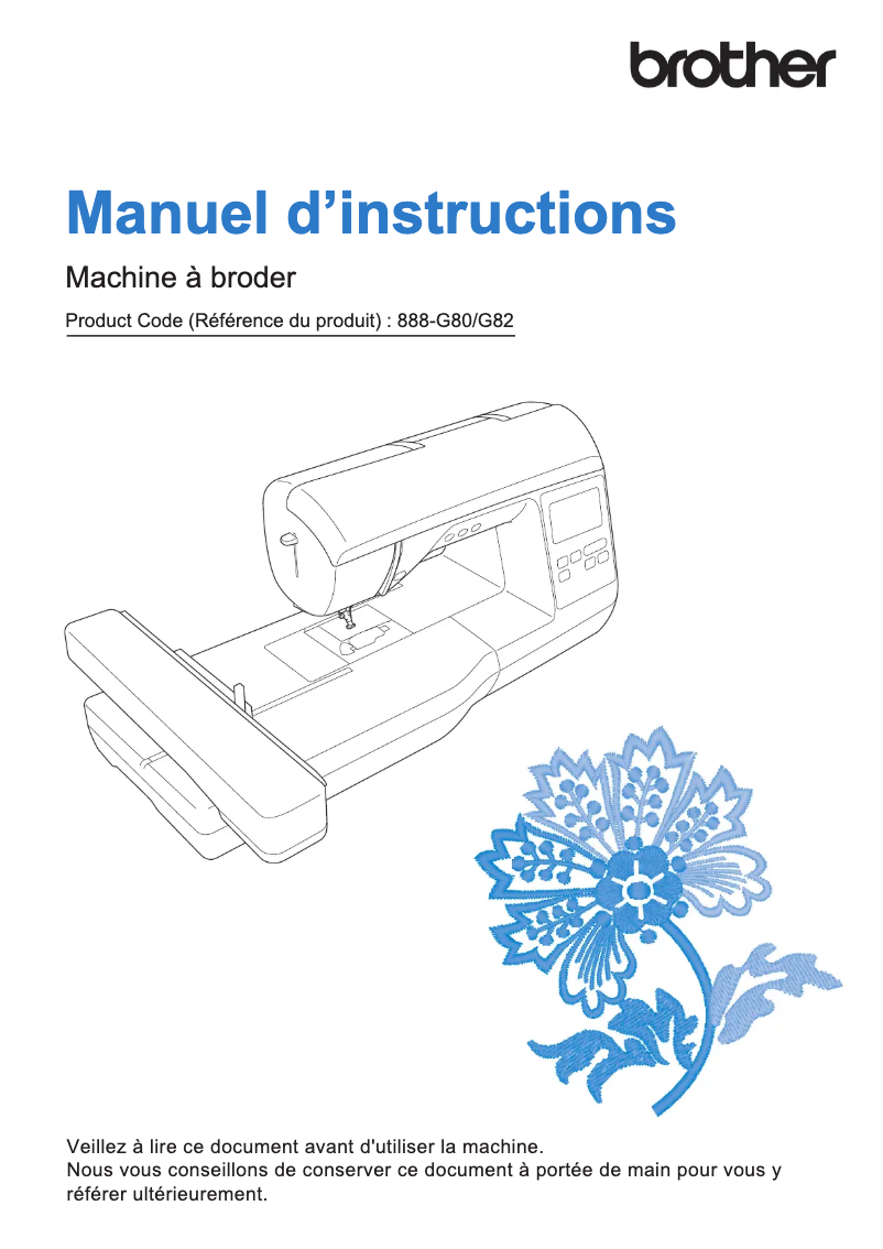 Página 1 del manual Manual de usuario Brother Innov-is NV800E