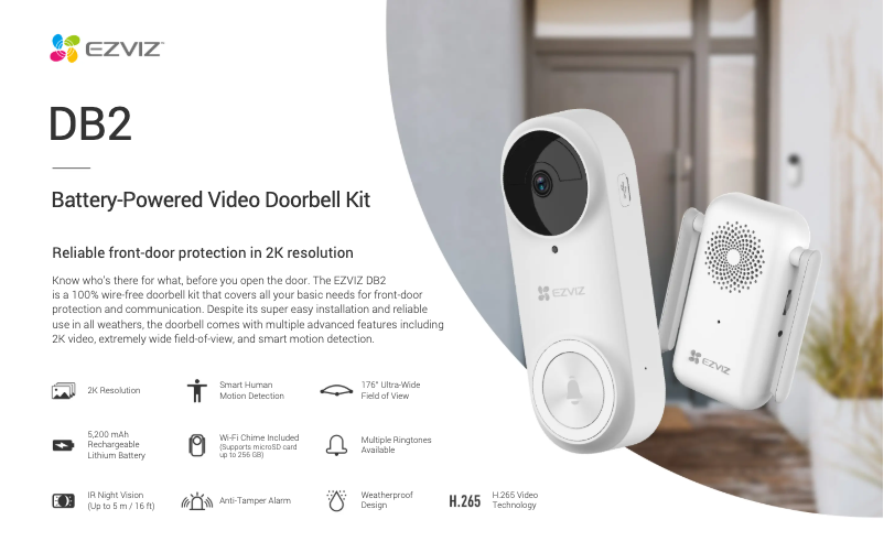 Image de la première page du manuel de l'appareil DB2