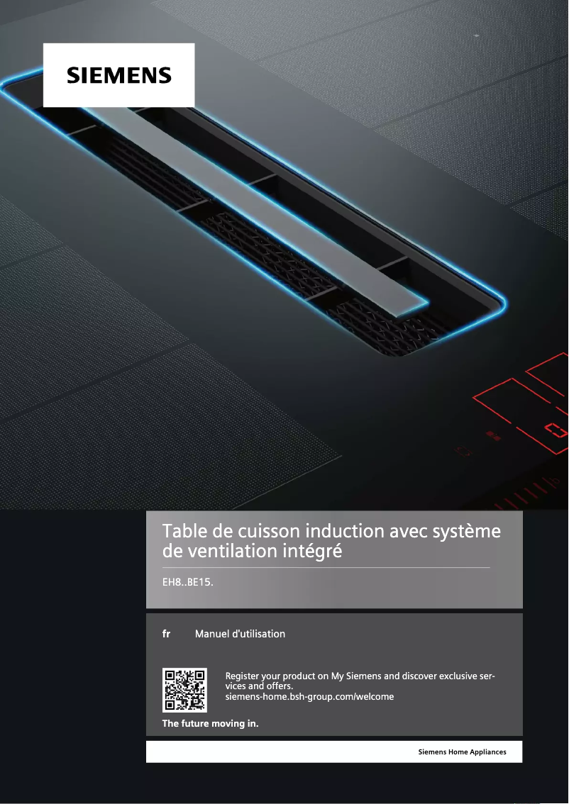 Page 1 de la notice Manuel utilisateur Siemens EH811BE15E
