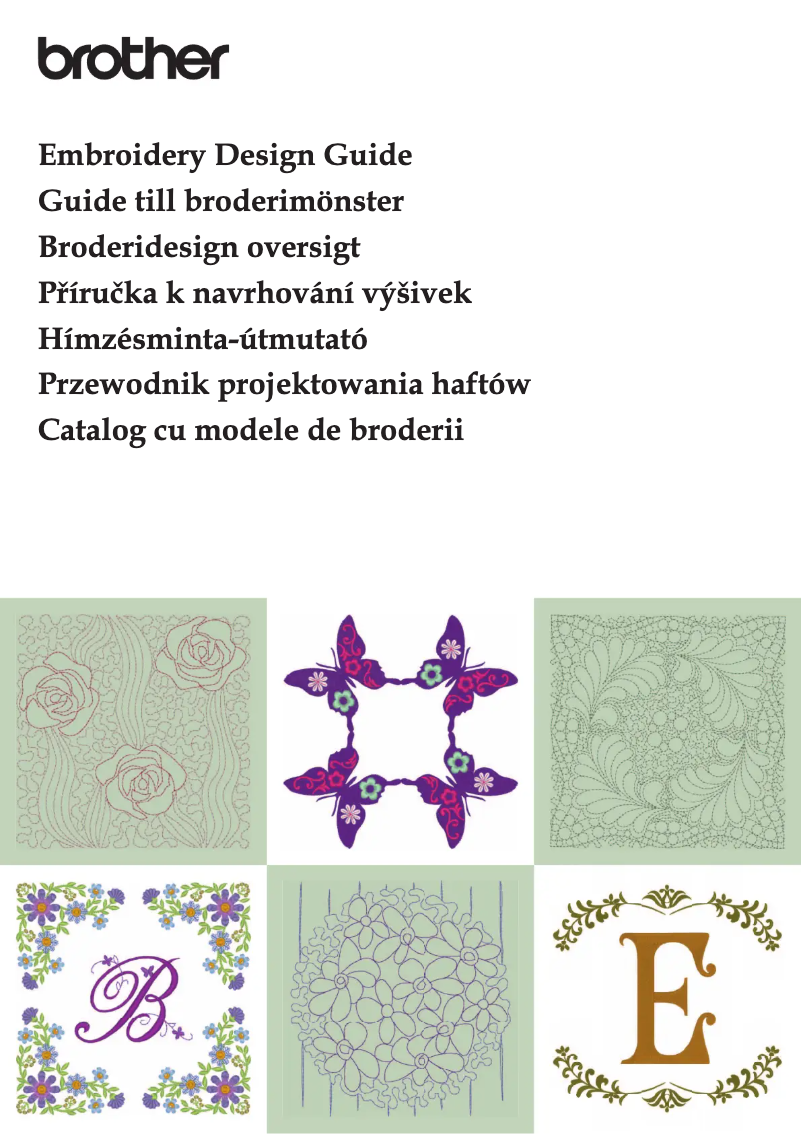 Page 1 de la notice Catalogue Brother VR