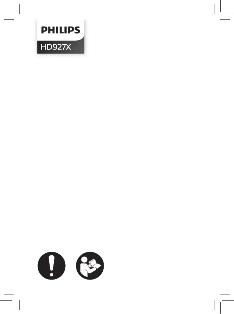 Página 1 del manual Manual de usuario Philips Walita RI9270