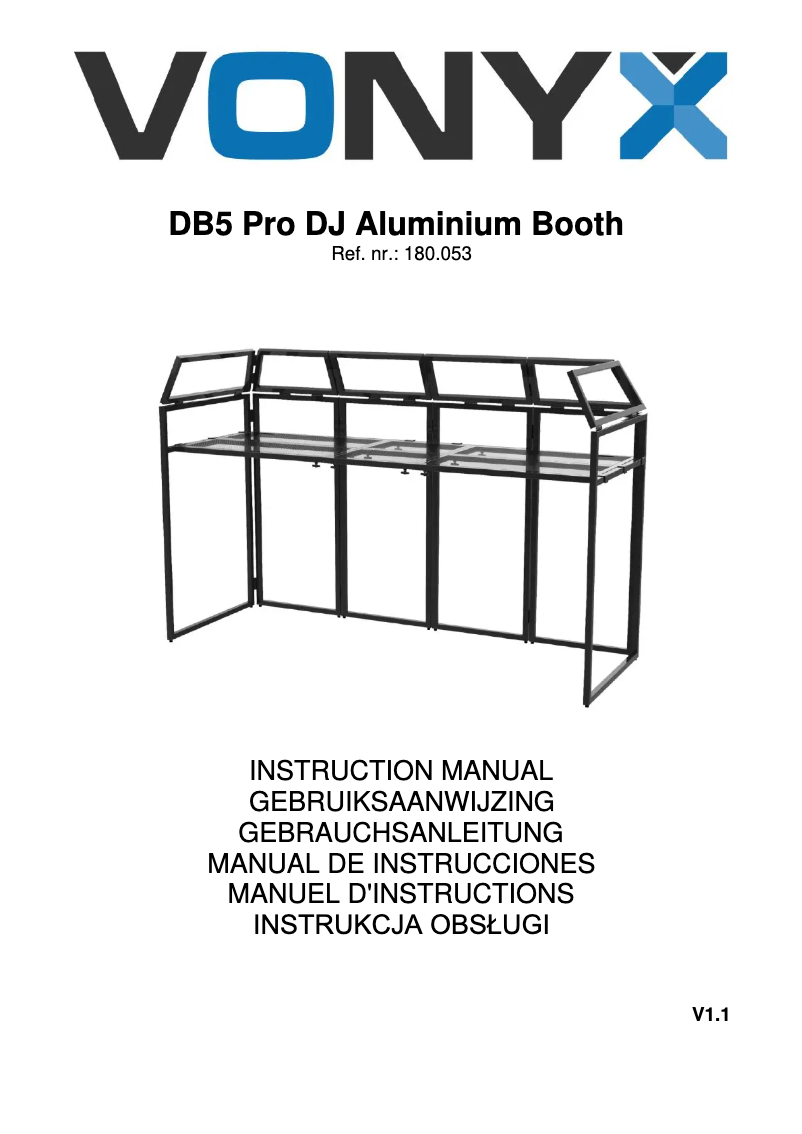 Imagen de la primera página del manual del dispositivo DB5