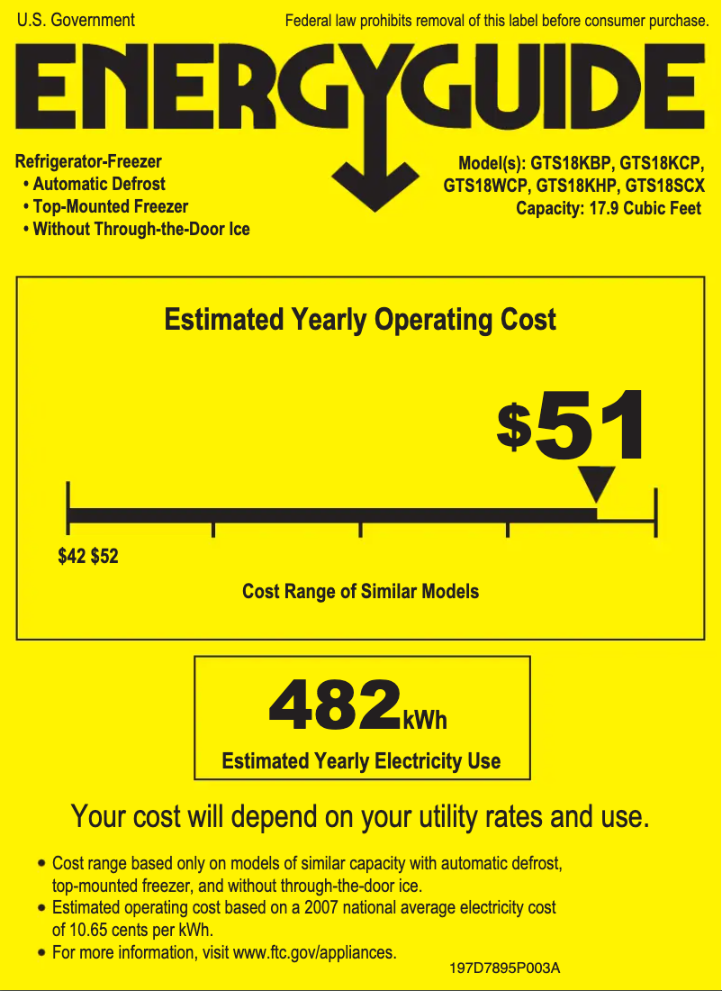 Image de la première page du manuel de l'appareil GTS18KBPBB