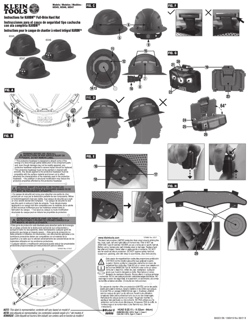Image de la première page du manuel de l'appareil 60347