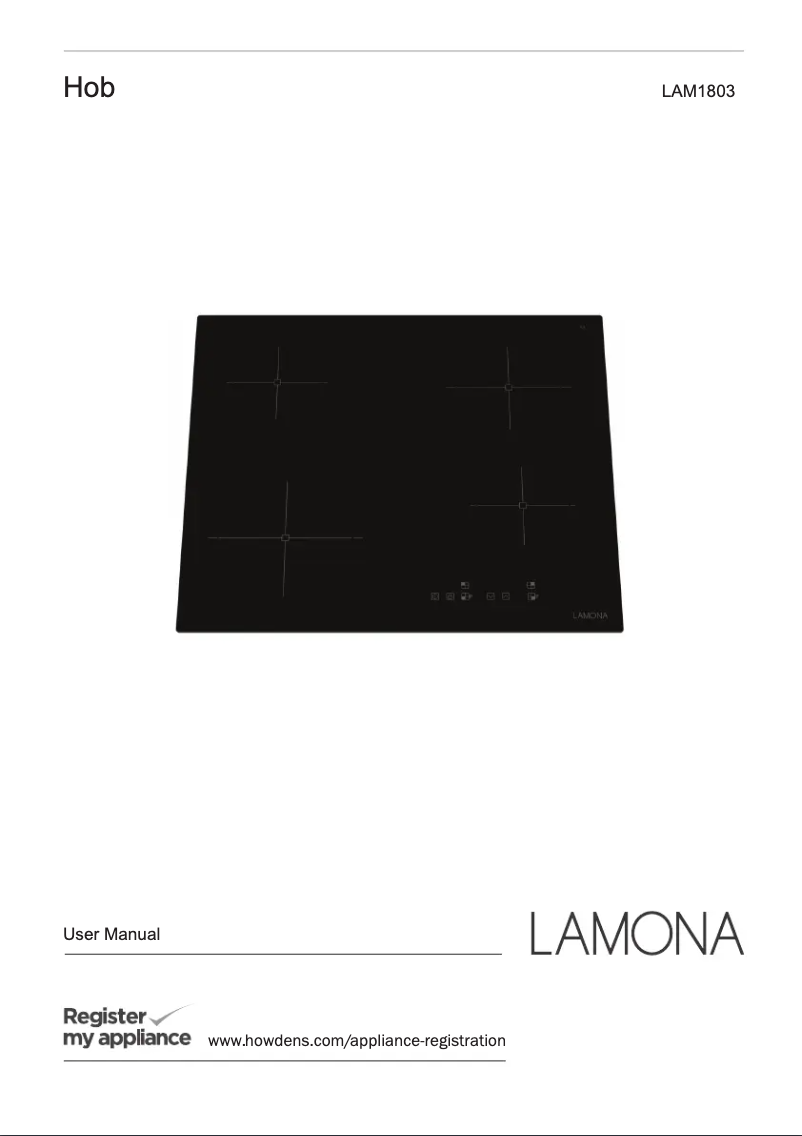 Image de la première page du manuel de l'appareil LAM1803